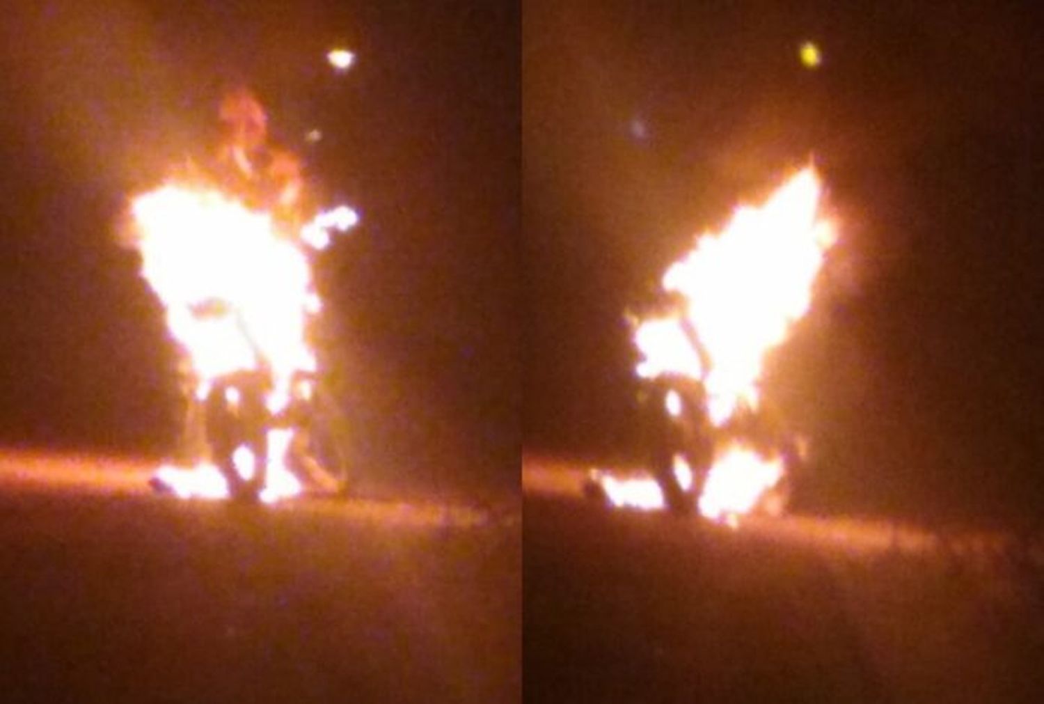 Asesinaron a balazos a un entrerriano y hallaron una moto incendiada en el lugar