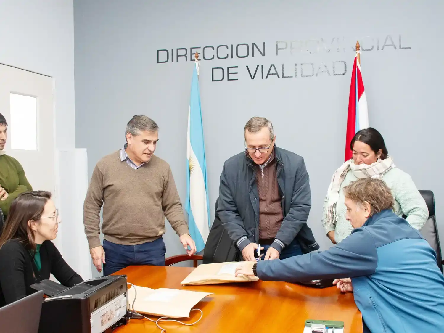 Se abrieron los sobres para la construcción de dos alcantarillas en el departamento Nogoyá