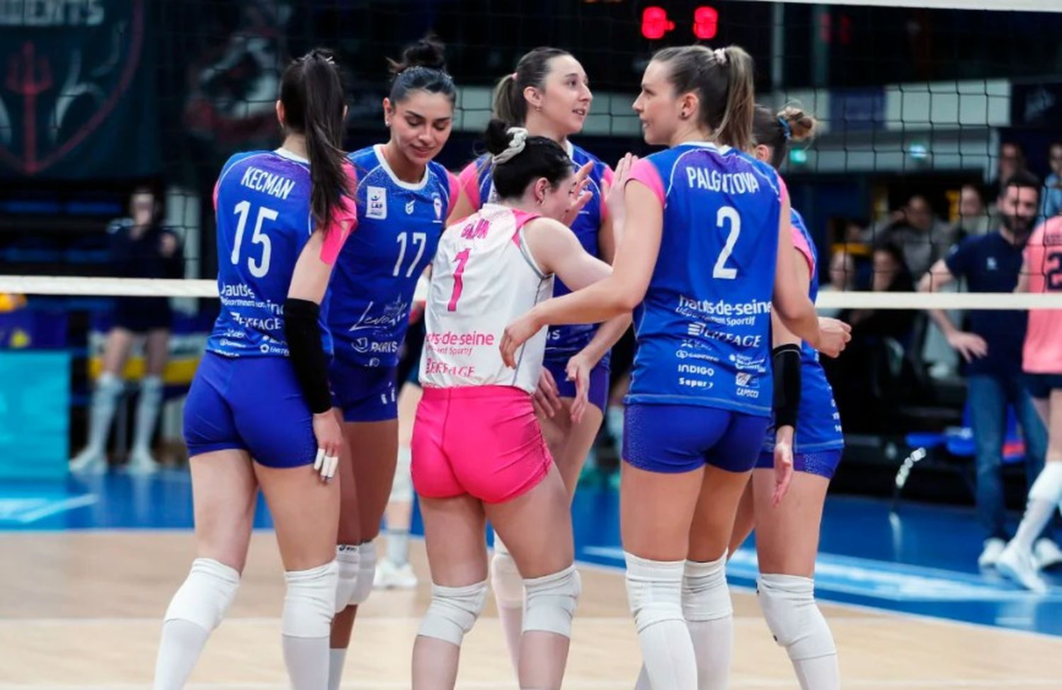 Bianca Cugno fue la jugadora más valiosa del primer partido de la final de voleibol en Francia