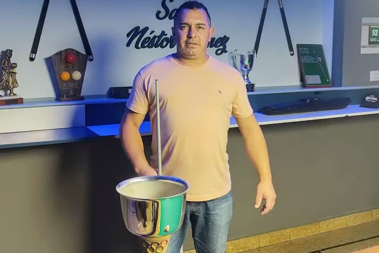 Ganador. Fabrizio Cologna de San Cayetano