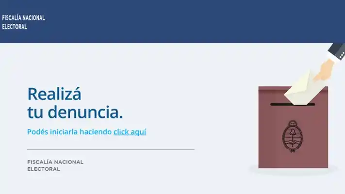 Habilitan Web para hacer denuncias el día de la elección