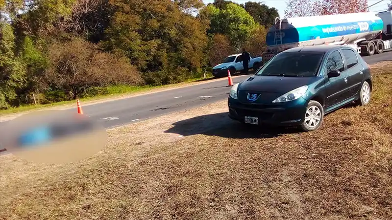 Un hombre murió tras ser arrollado por un camión
