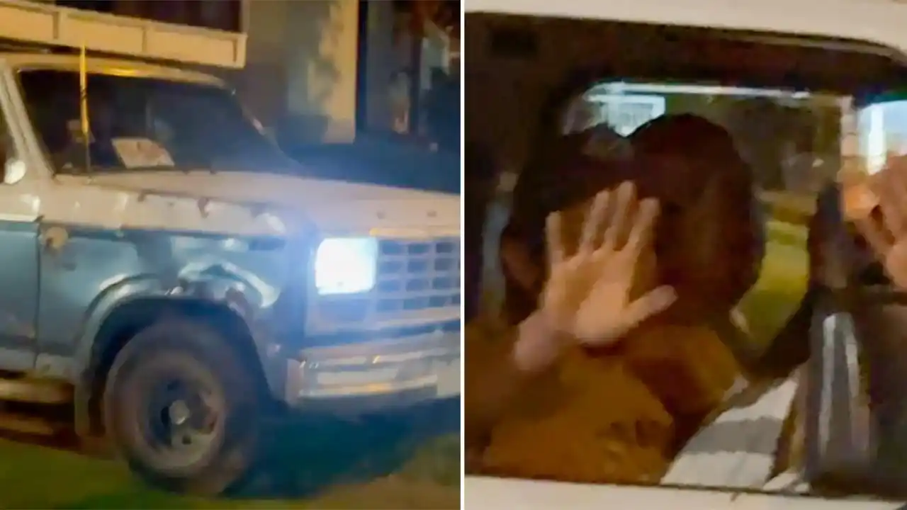 El video que logró la víctima cuando tras ser liberados, los delincuentes volvieron al domicilio para llevarse lo que quedaba.