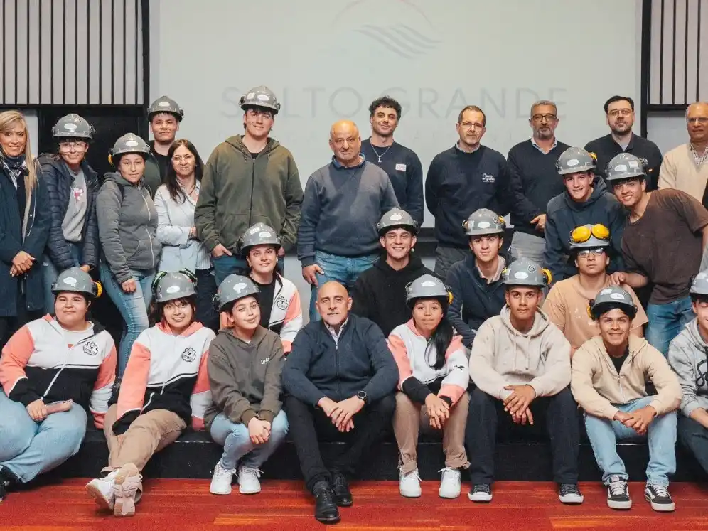 Con pasantías en el complejo hidroeléctrico, la Delegación Argentina de Salto Grande potenció la formación técnica profesional durante 2025