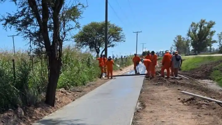 Avanza la ciclovía entre Balnearia y Miramar
