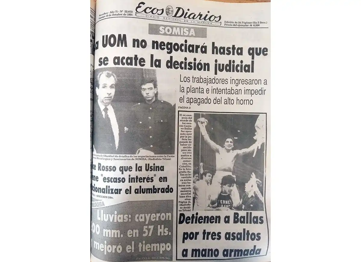 Viernes 18 de Octubre de 1991