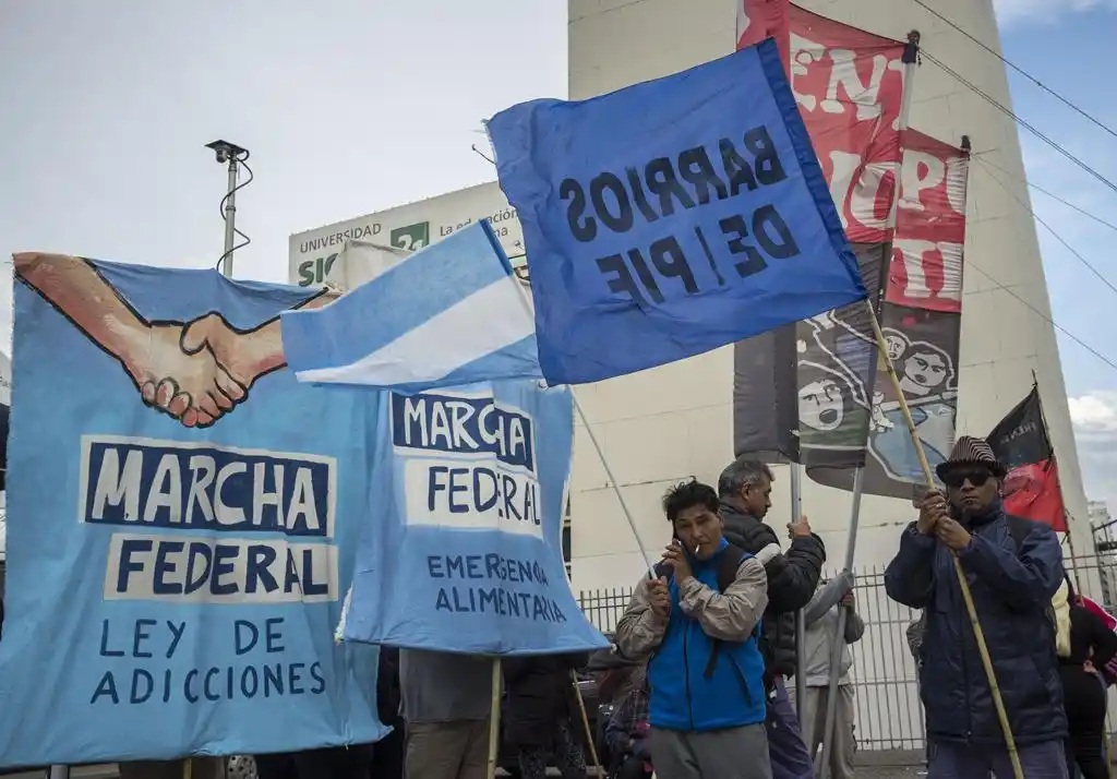 El sector de la economía popular marchará  contra el ajuste, los tarifazos y  el FMI
