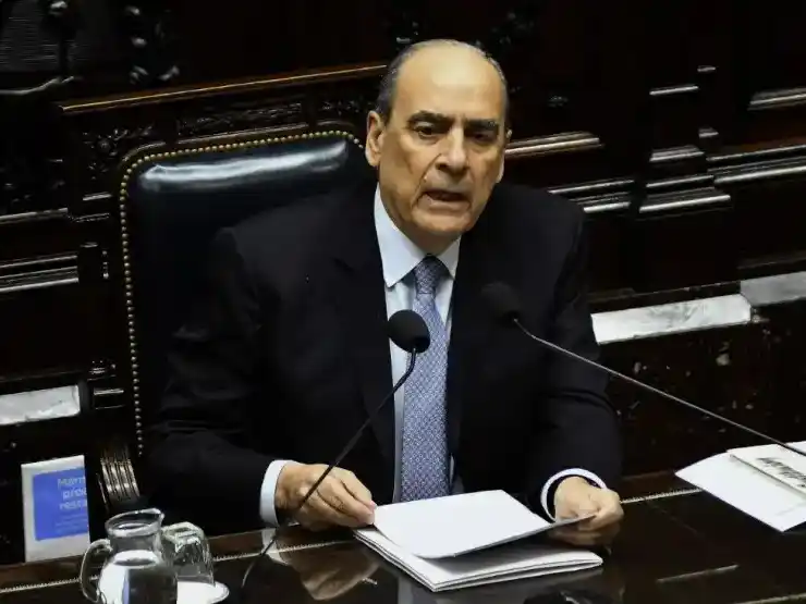 Guillermo Francos en la Cámara de Diputados. FOTO: NA