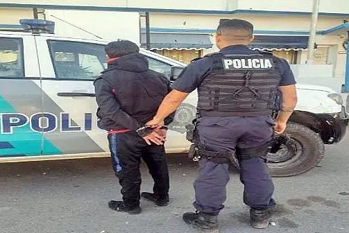 La Policía sorprendió a dos sujetos que robaban dentro de una vivienda