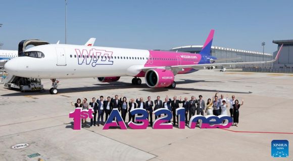 Airbus Delivers China-Assembled Aircraft to European Airline for the First Time