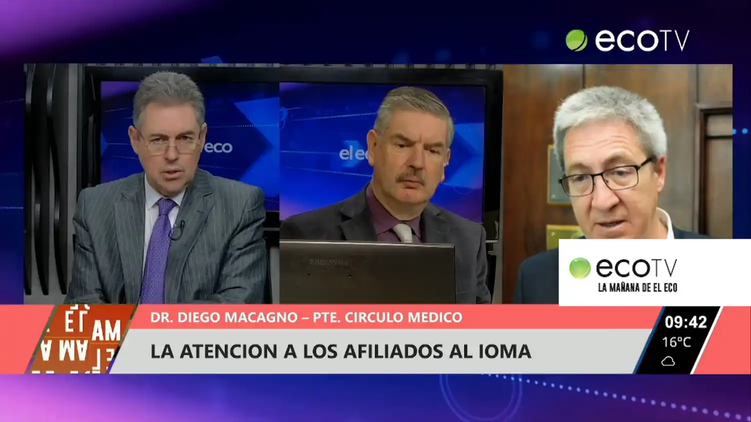 La atención médica a los afiliados al IOMA