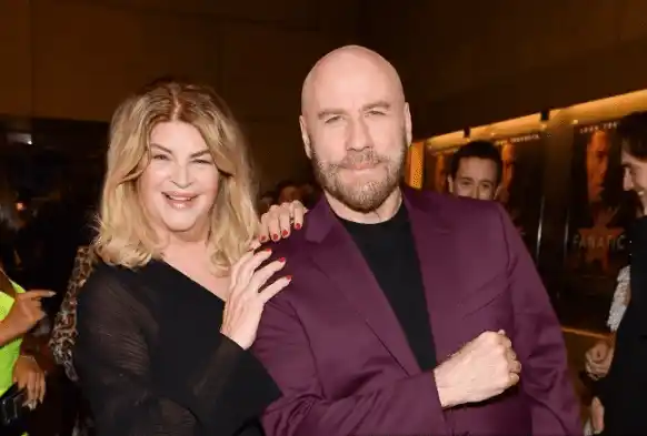 Kirstie Alley y Travolta siempre fueron muy buenos amigos. Foto AFP