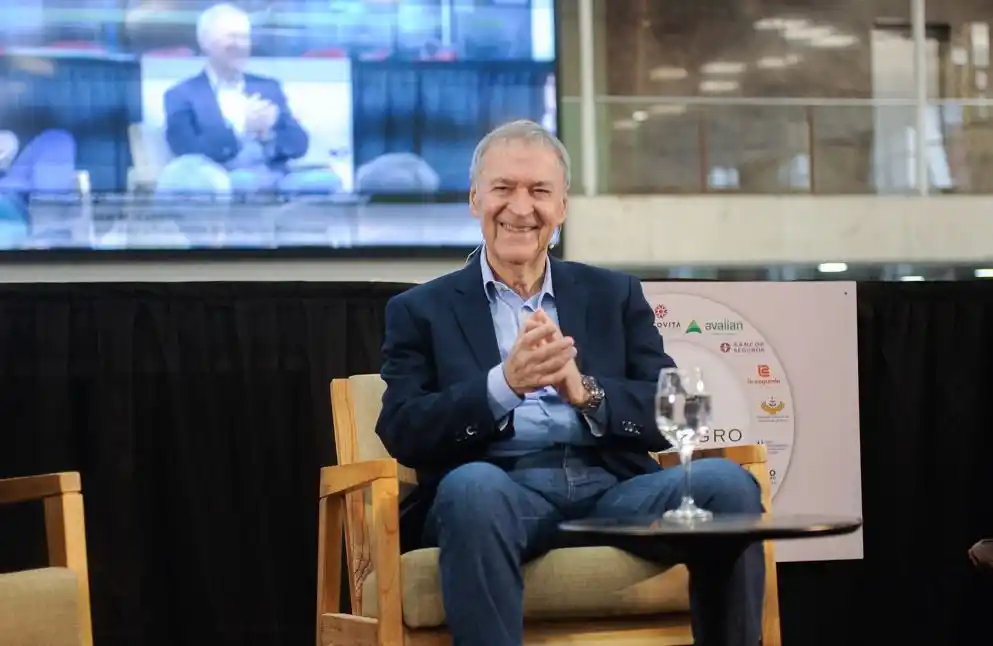 Juan Schiaretti en el Congreso de Coninagro