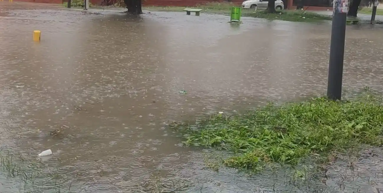 Corrientes bajo el agua.