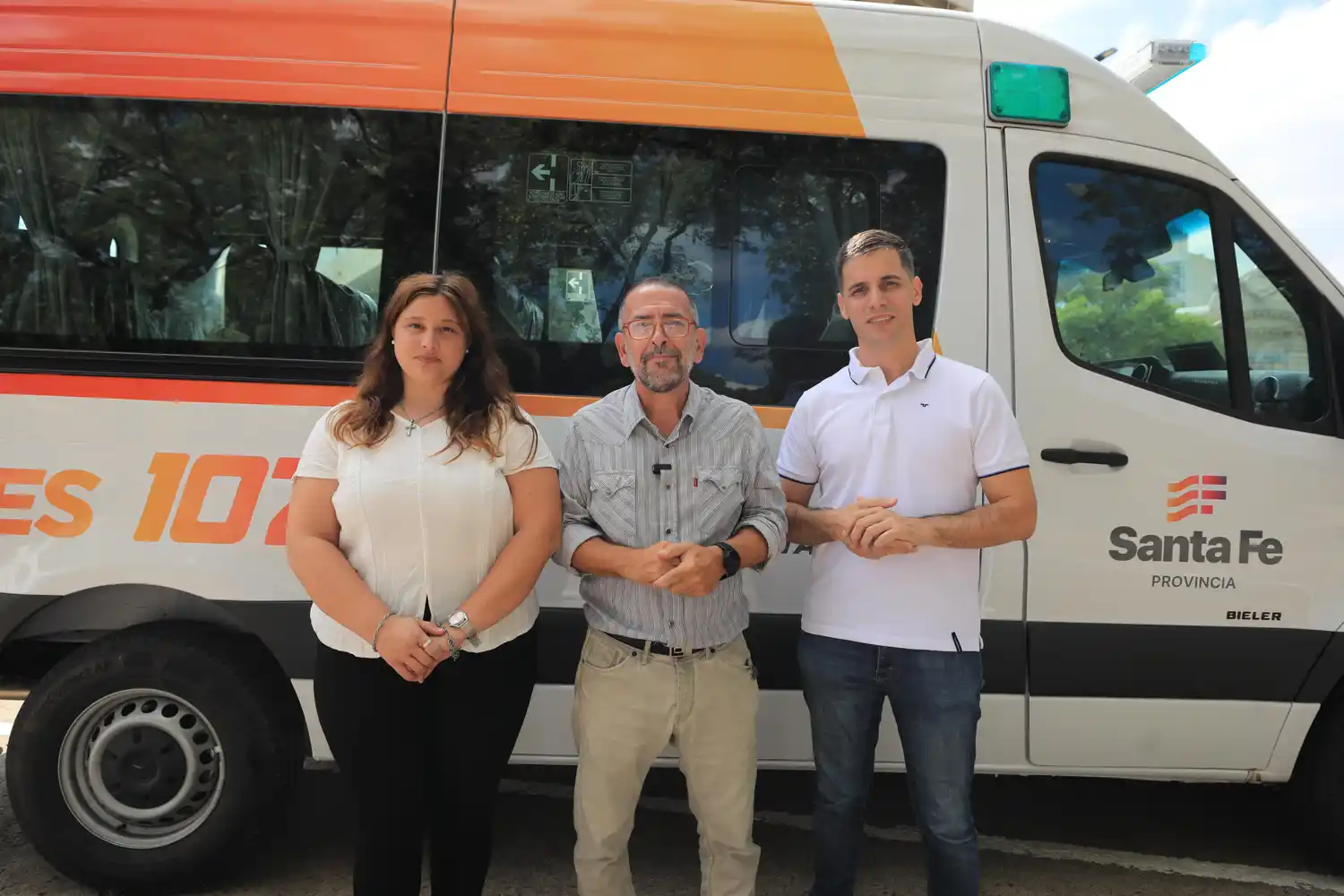 Scavino sobre la entrega de vehículos para Salud: "Vamos a seguir trabajando para que Rafaela tenga un sistema de salud cada vez más fuerte"