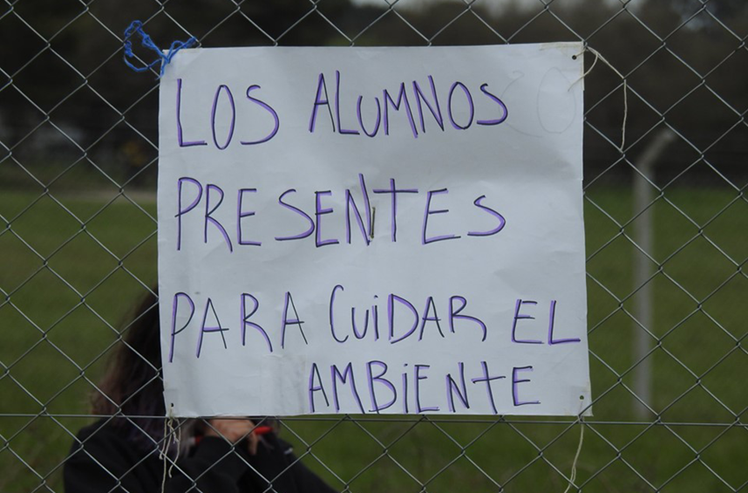 Protesta en la Laguna de los Padres contra la construcción de Zoonosis