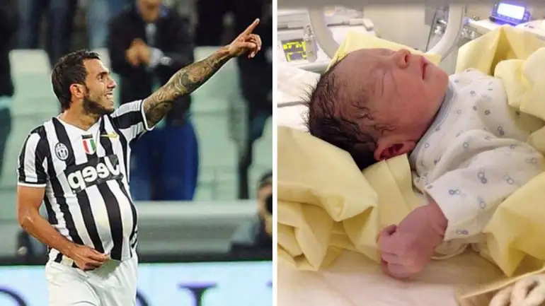 Nació "el heredero" de Carlos Tevez