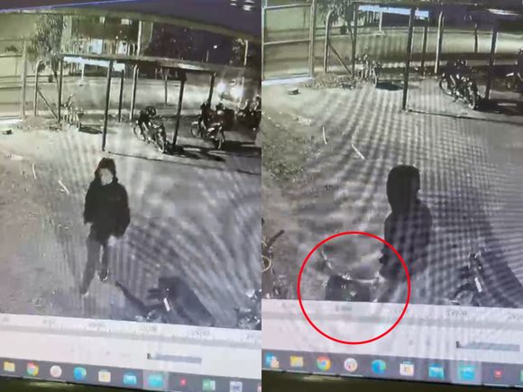 [VIDEO] Se llevaba dos bicicletas de trabajadores del Hospital Sadiv y lo captaron las cámaras