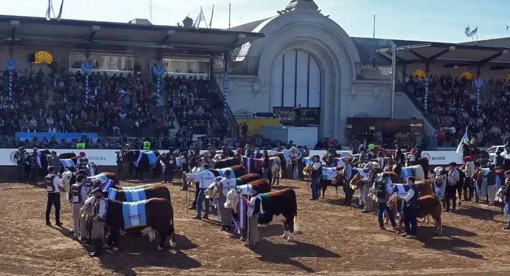 La Exposición Rural, un clásico de todos los inviernos en CABA.