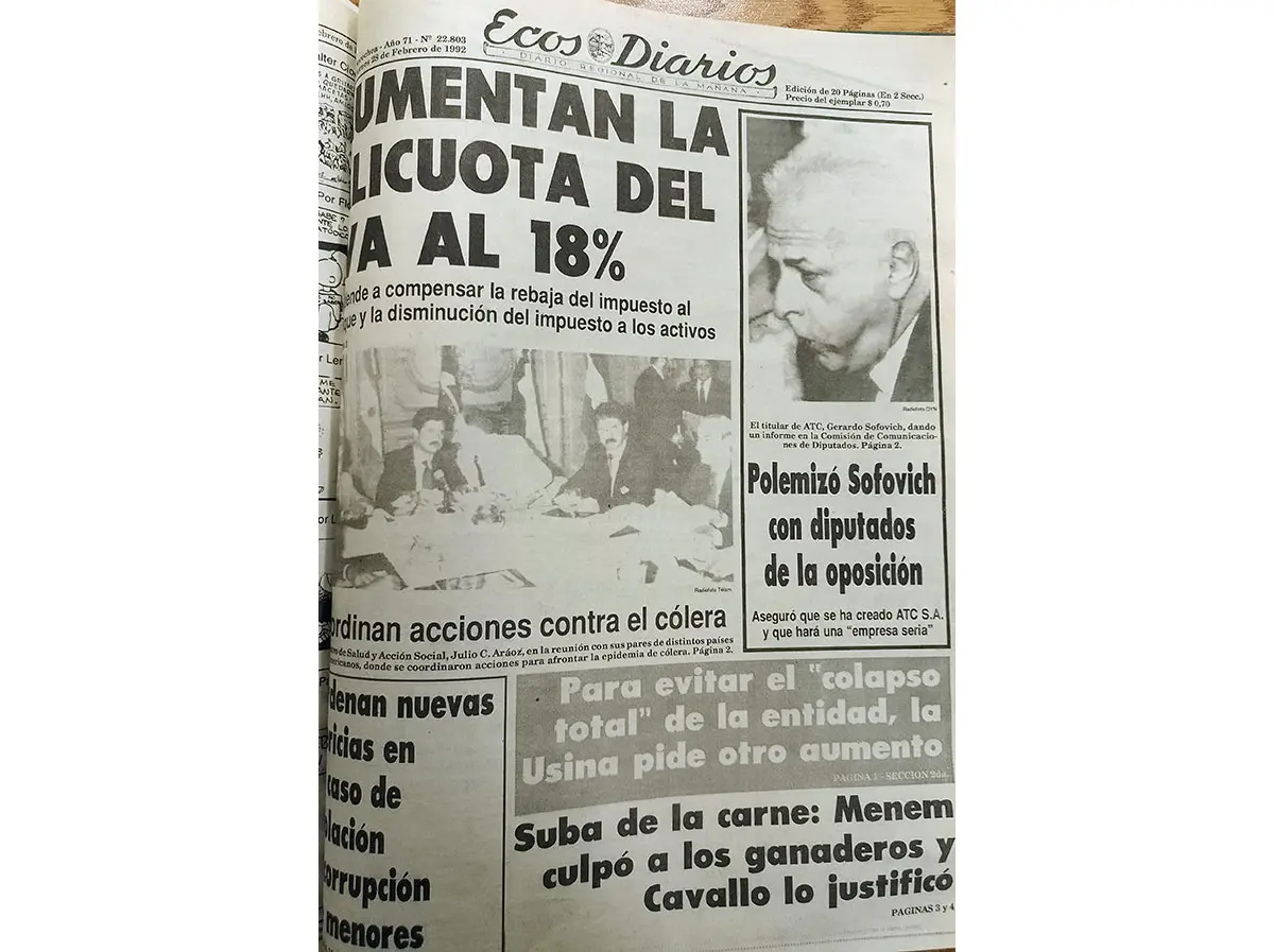 Jueves 27 de febrero de 1992