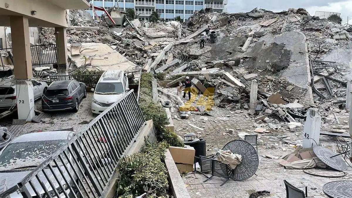 Identifican a otros dos argentinos desaparecidos tras el colapso del edificio