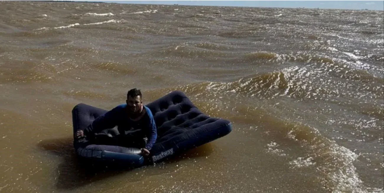 Gracias a la intervención de los pescadores, no pasó a mayores.