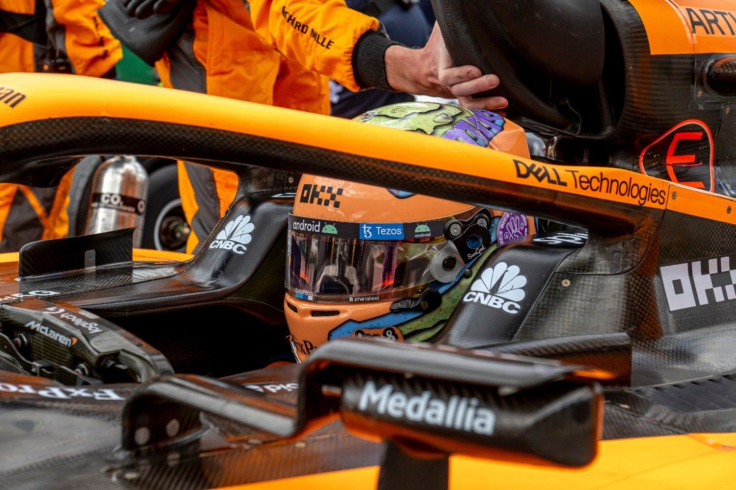 Video: Pato O'Ward se sube a un coche de F1 de McLaren