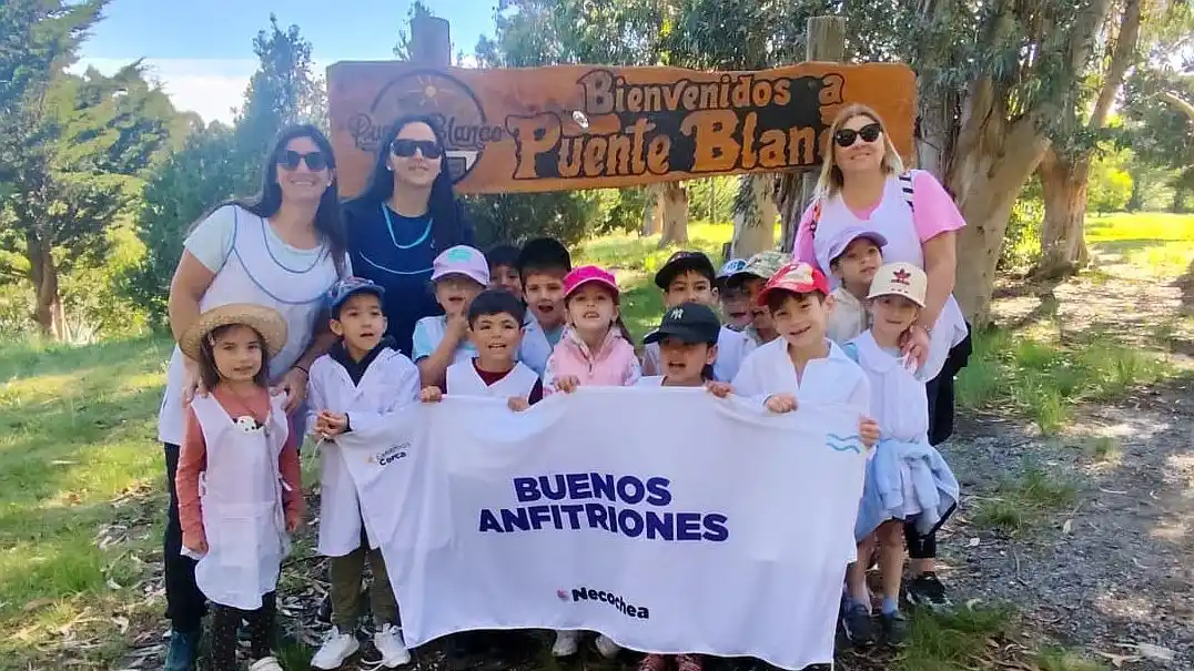 Visita al paraje Puente Blanco
