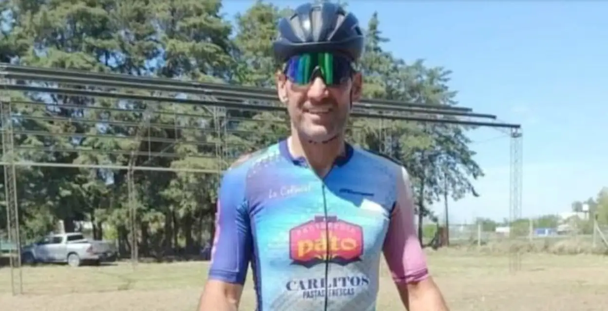 Ariel Di Palma era un reconocido ciclista en la provincia de Buenos Aires.