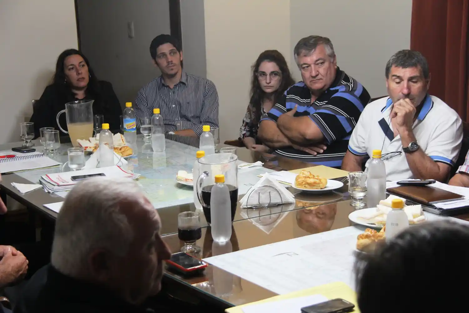 Fascendini se reunió con la intendenta de Frontera