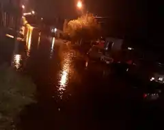 La lluvia volvió a generar problemas en las calles de Tandil