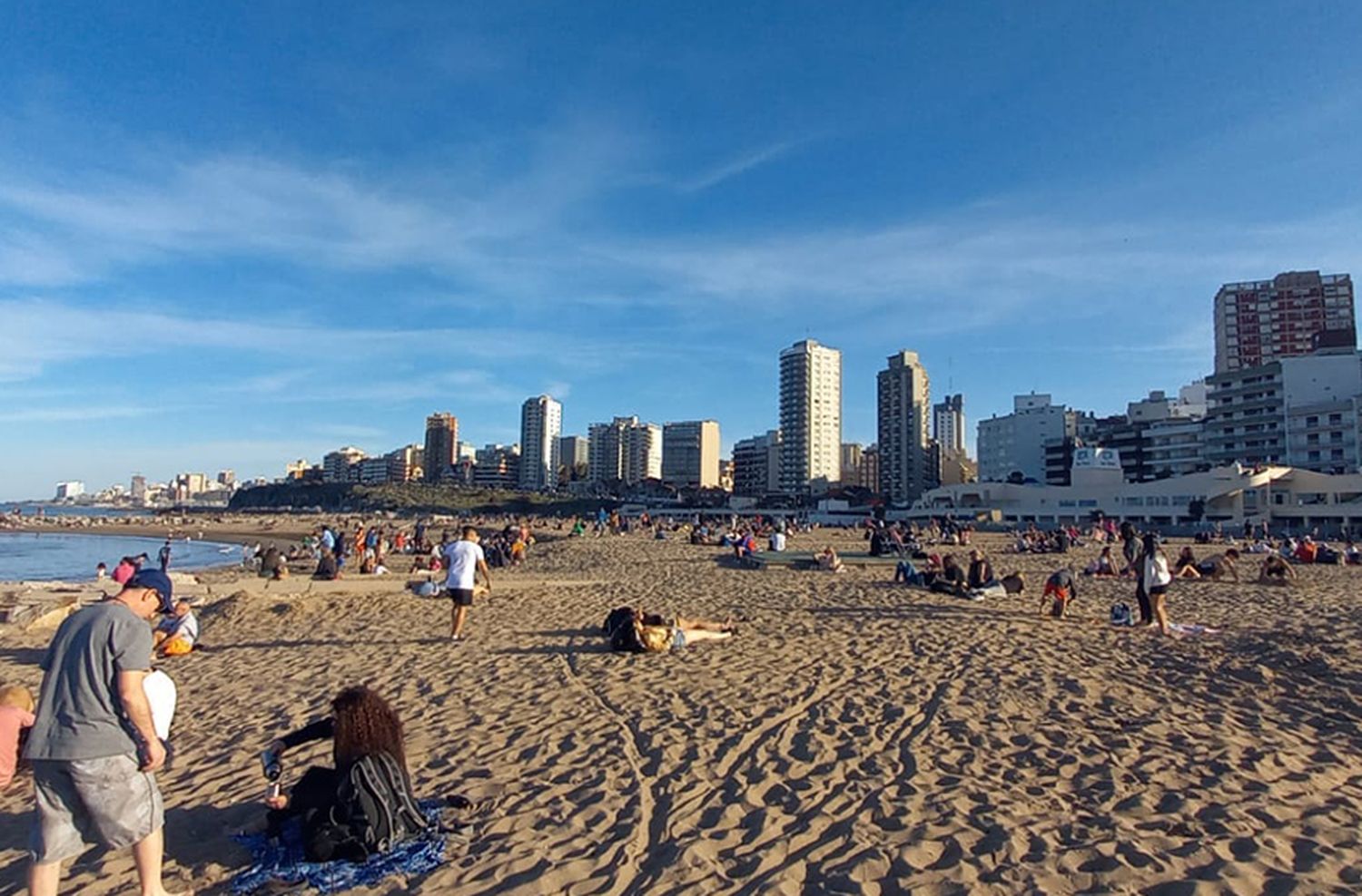 Clima de primavera en Mar del Plata