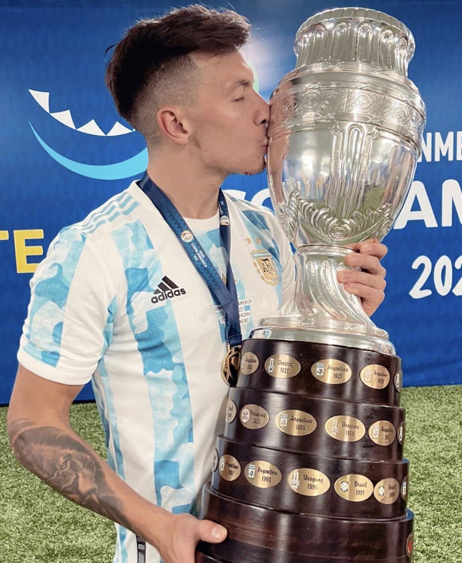 La increíble cábala que siguió Lisandro Martínez para ganar la Copa América con la Selección Argentina