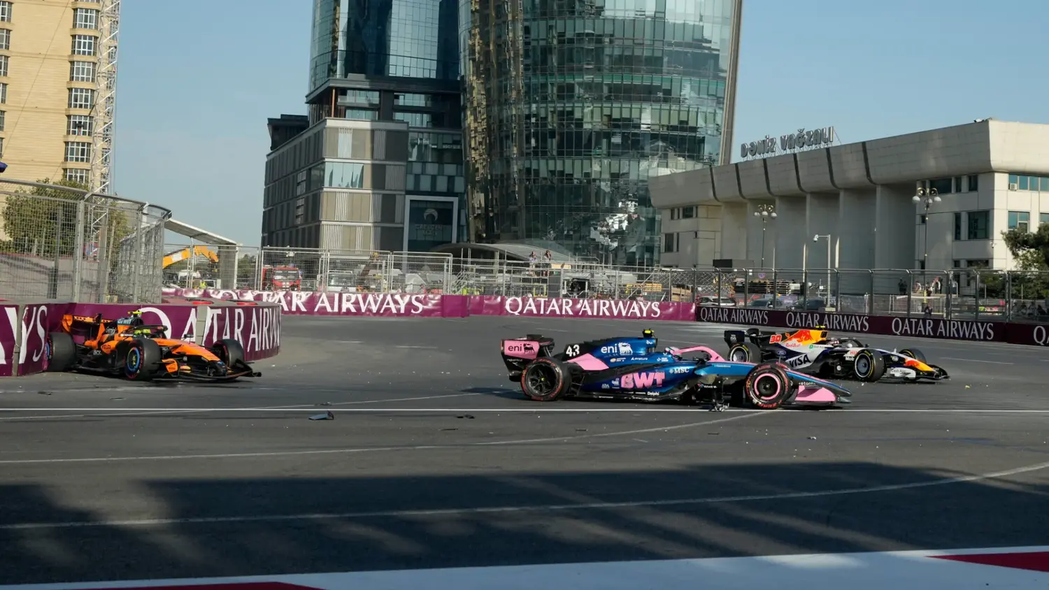 Colapinto quedó en el centro de la polémica tras el choque con Gasly en Bakú