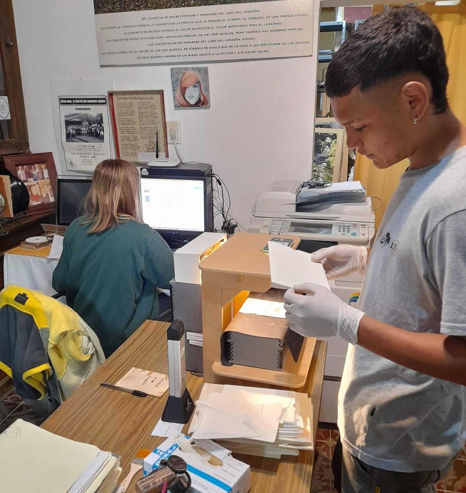 Continúa la labor de la preservación de la historia en el Museo de las Colonias Judías