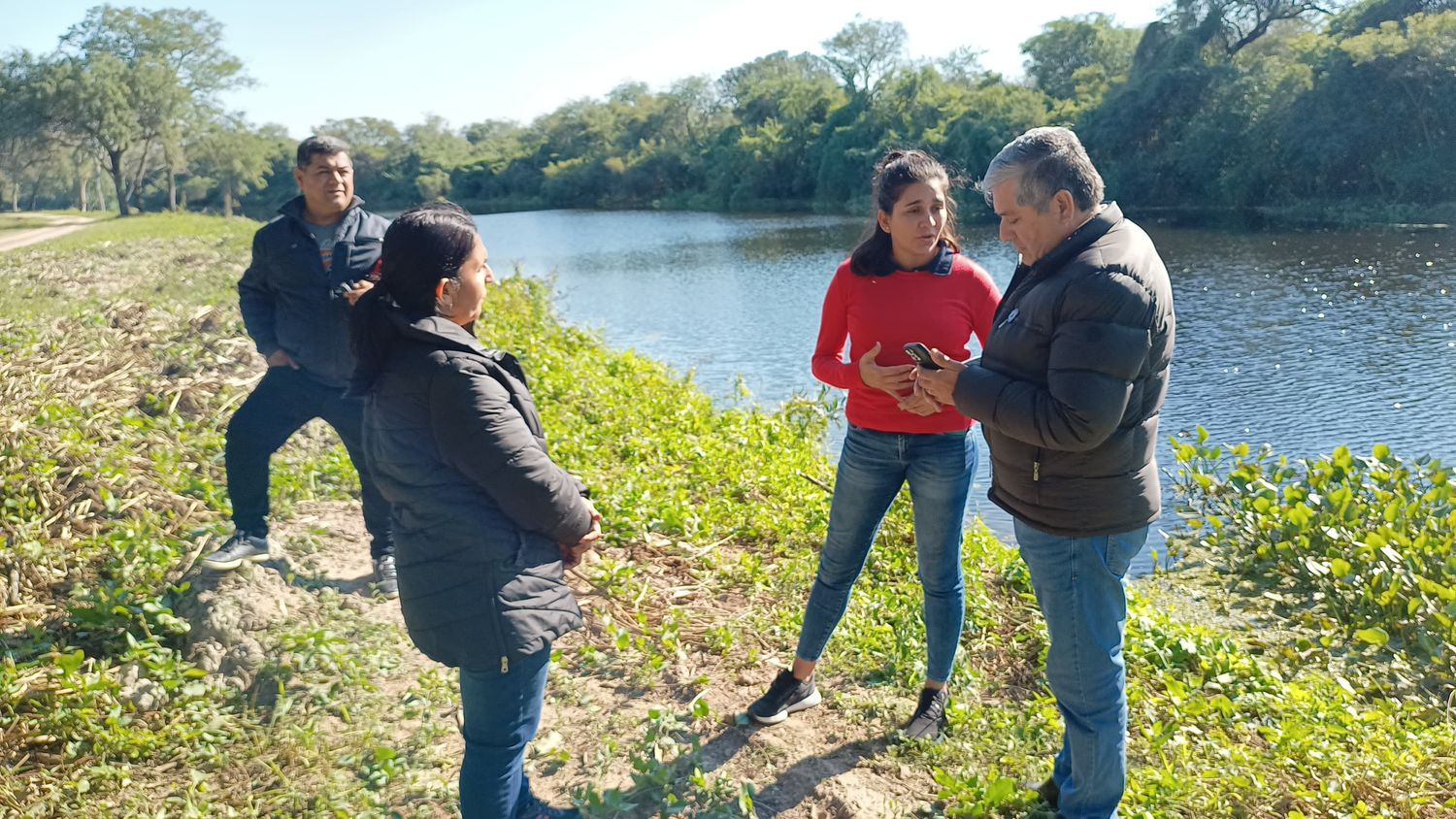 La ministra de Turismo visitó Fortín Lugones para organizar la XVI Fiesta Provincial del Río del Norte