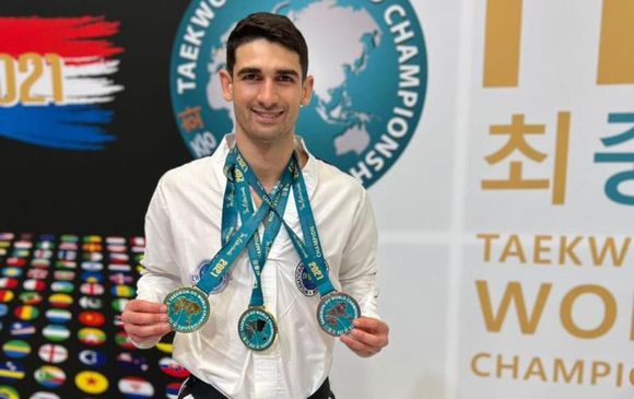 Tomás Maimone fue confirmado en la Selección Nacional para el Mundial de Taekwondo