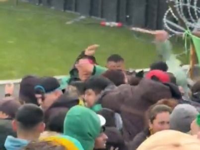 El enfrentamiento está vinculado a una disputa interna por el liderazgo de la tribuna, según informaron fuentes cercanas al club.
