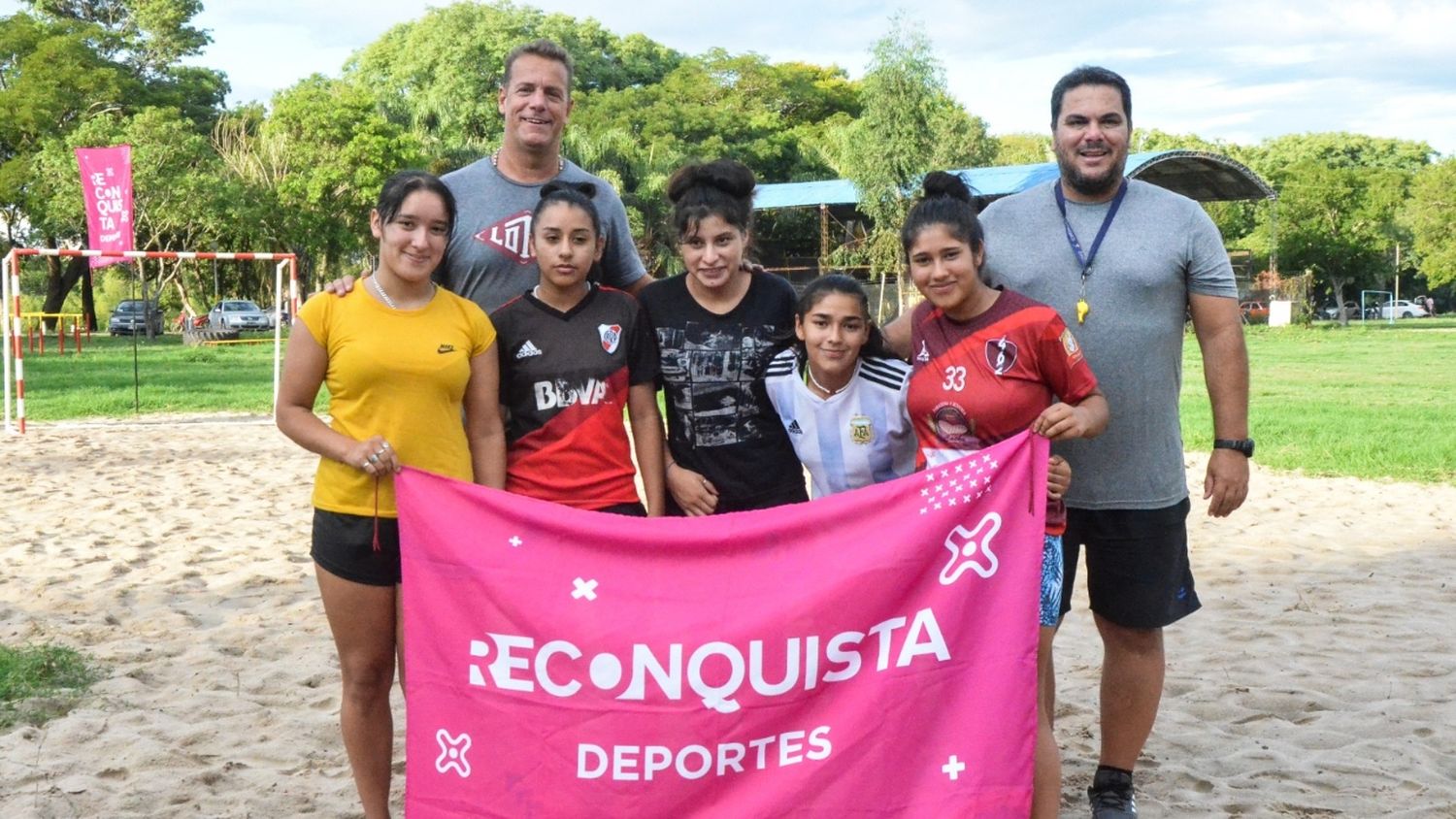 Reconquista en los Juegos Nacionales, con fútbol femenino de playa