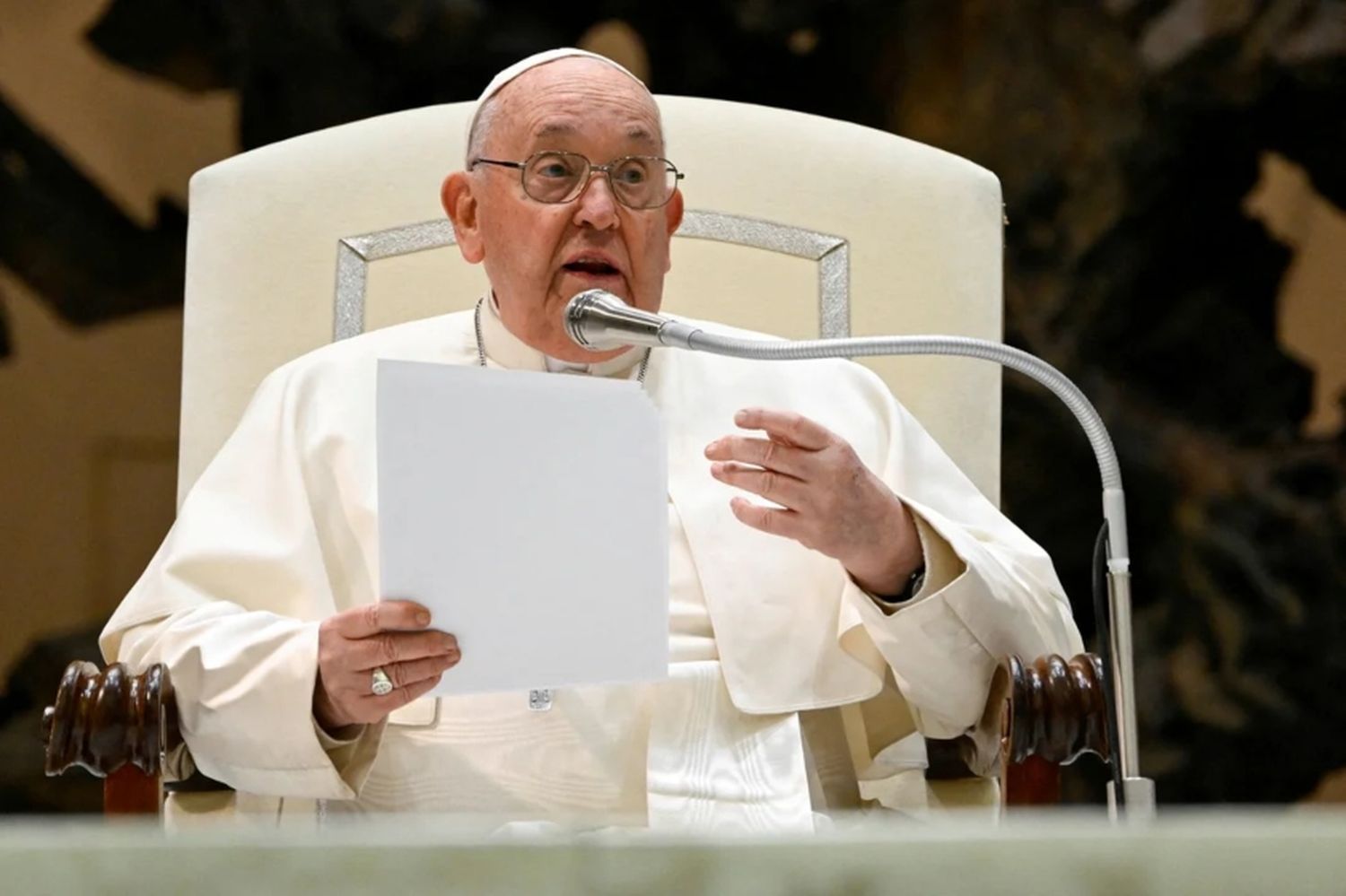 La salud del papa Francisco: "Descansó bien, toda la noche"