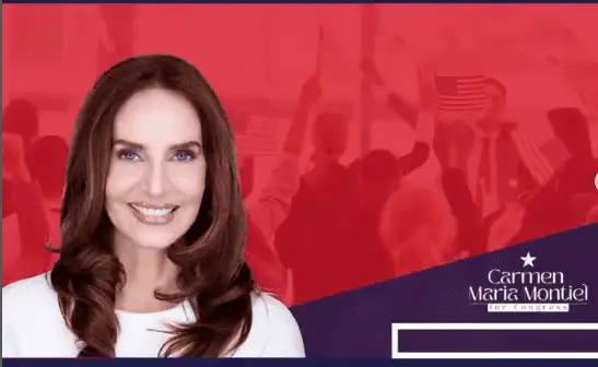 El anuncio de las nuevas aspiraciones políticas de Carmen María Montiel. Foto Instagram