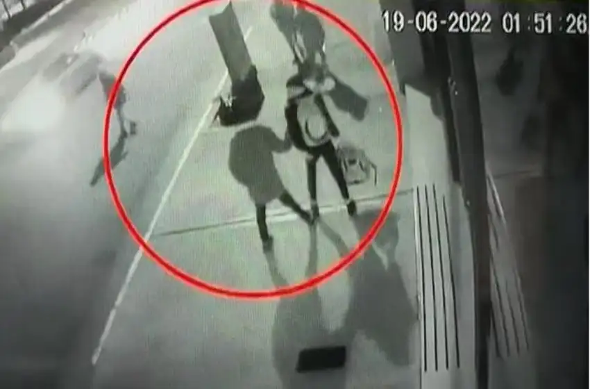Video: el momento del ataque que sufrió Martín Mora Negretti