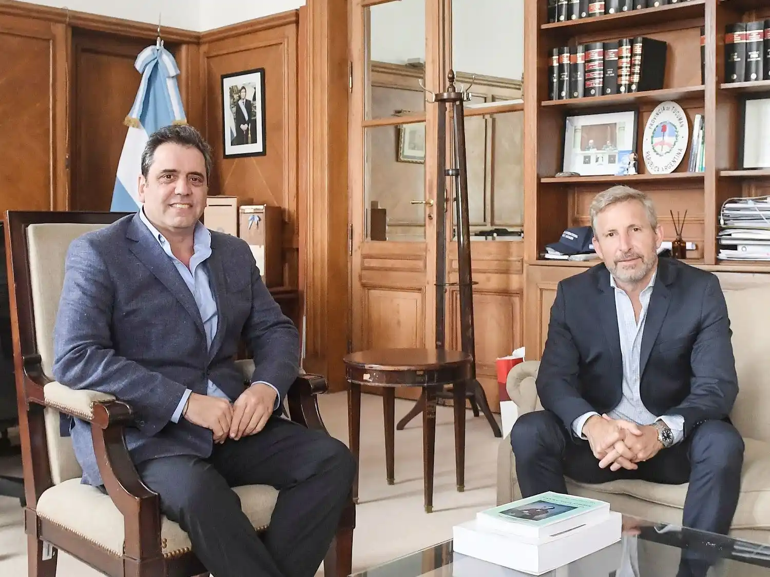 Frigerio se reunió con el ministro del Interior para fortalecer la cooperación entre Nación y provincia