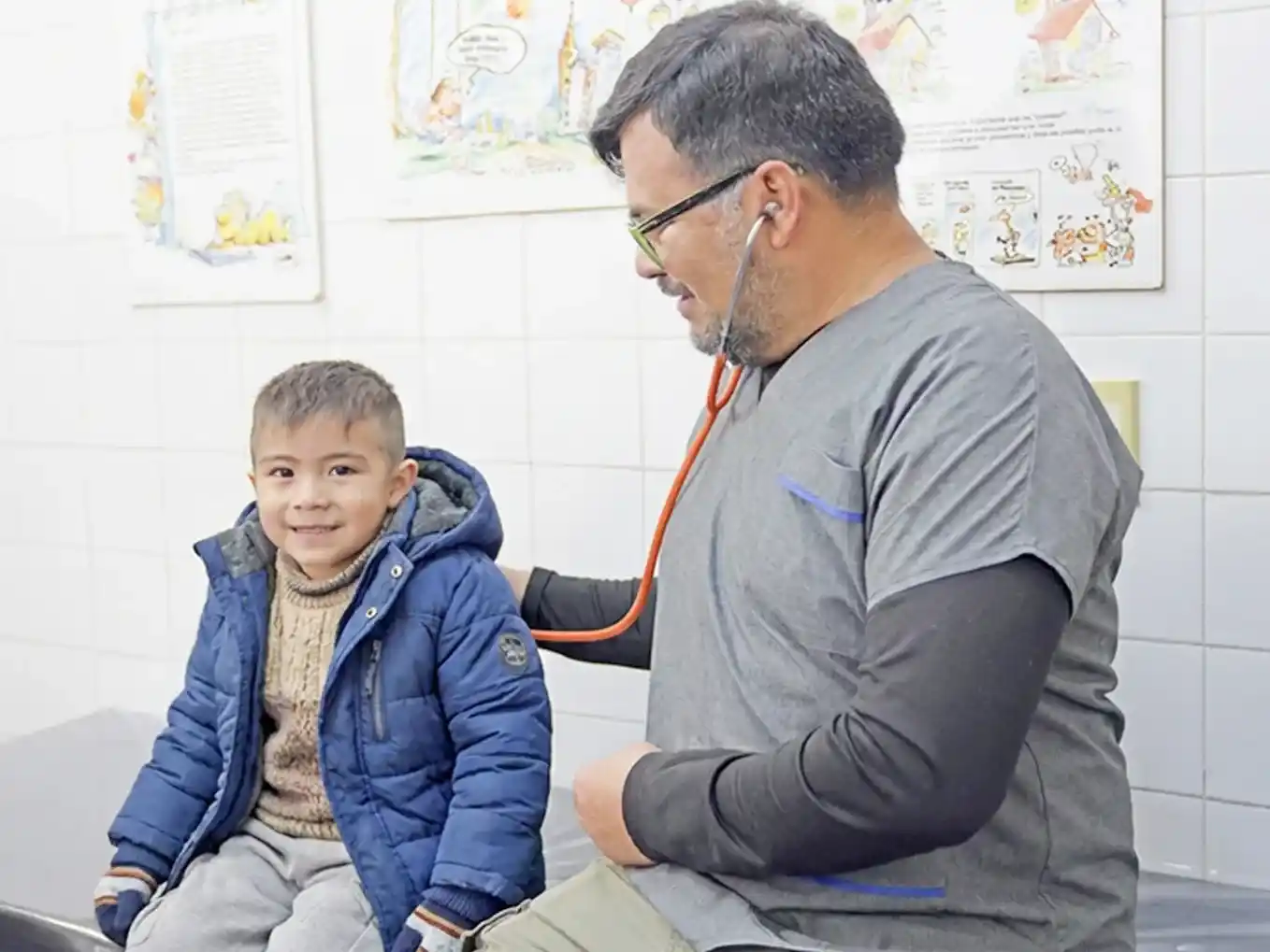 En las últimas semanas aumentaron las consultas pediátricas por enfermedades respiratorias
