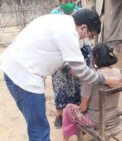 Poblaciones originarias reciben cada semana servicios sanitarios completos