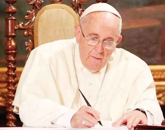 El papa Francisco envió una  carta a un hospital de Santa Fe