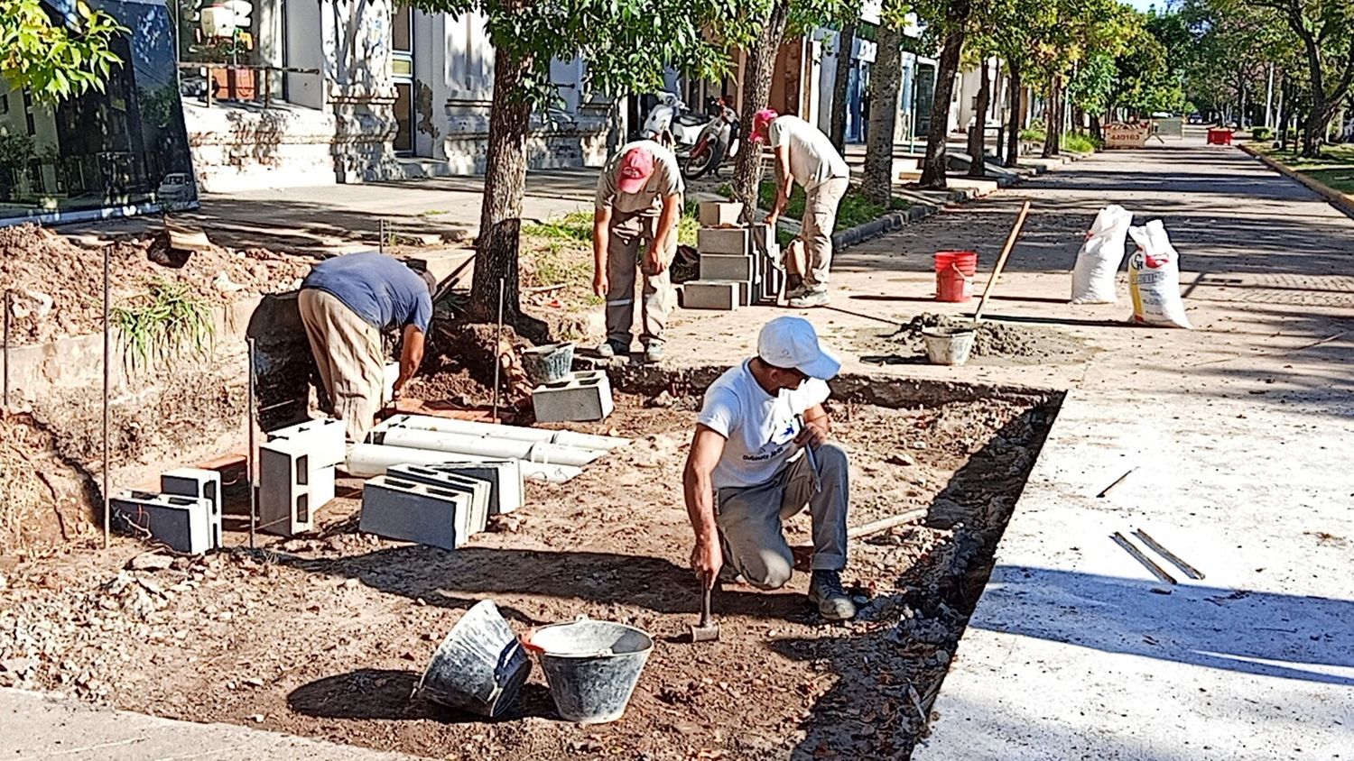 Sunchales intensifica obras viales y avanza con un plan integral de pavimentación