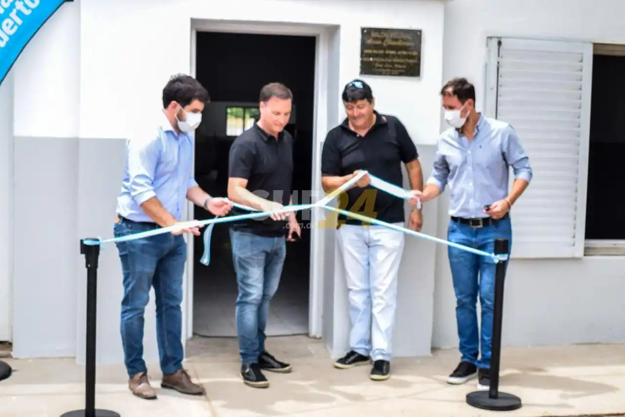 El senador Enrico y el Municipio realizaron mejoras en la vecinal del barrio Villa Casey