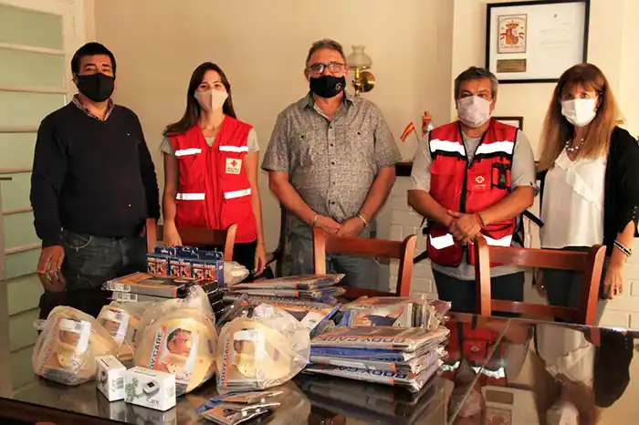 Donación a la Cruz Roja