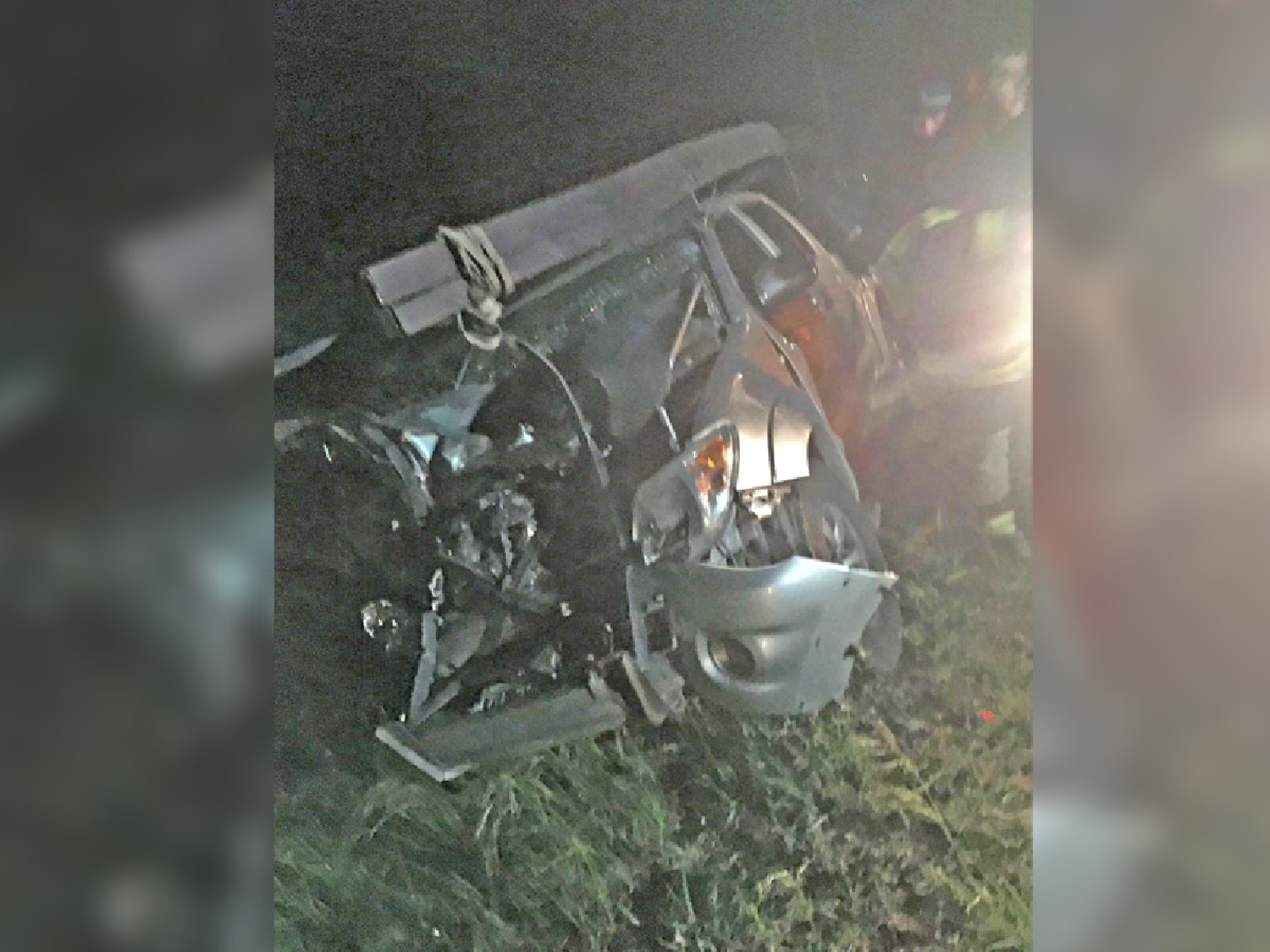 Una vaca suelta en la ruta 1 provocó un accidente cerca de Freyre